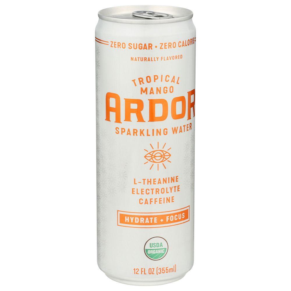 2203597 12 fl oz Organic Tropical Mango Sparkling Water