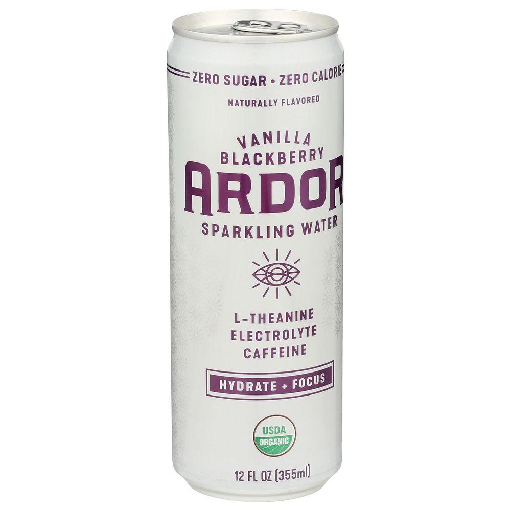 2203601 12 fl oz Organic Vanilla Blackberry Sparkling Water