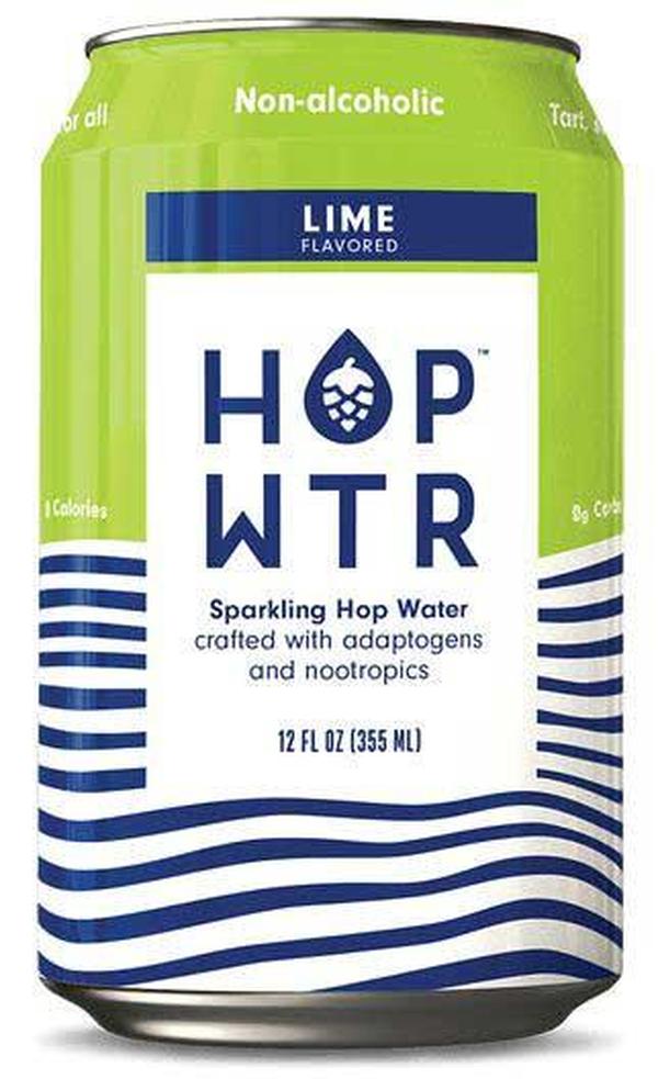 399338 12 fl oz Lime Sparkling Hop Water - Pack of 6