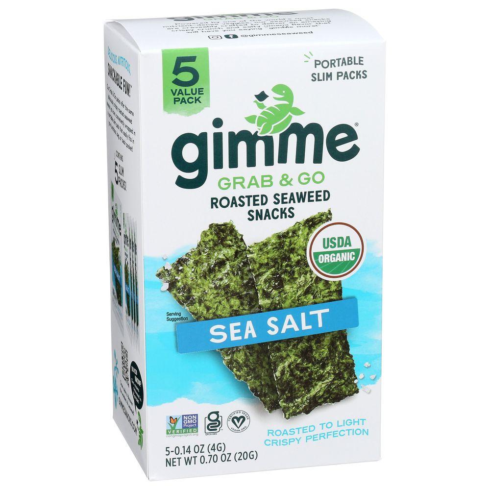 2200416 Organic Sea Salt Roasted Seaweed Snacks, 0.7 oz