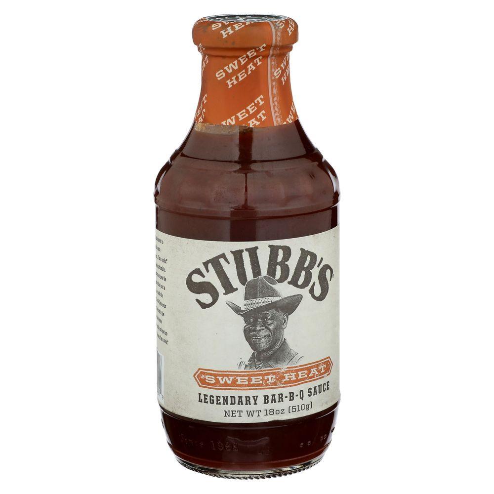 Stubbs 59437 Sweet Heat BBQ Sauce, 18 oz