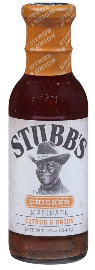 Stubbs 29365 Chicken Marinade, 12 oz
