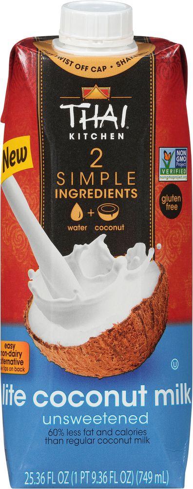 341534 Unsweetened Lite Coconut Milk, 25.36 oz
