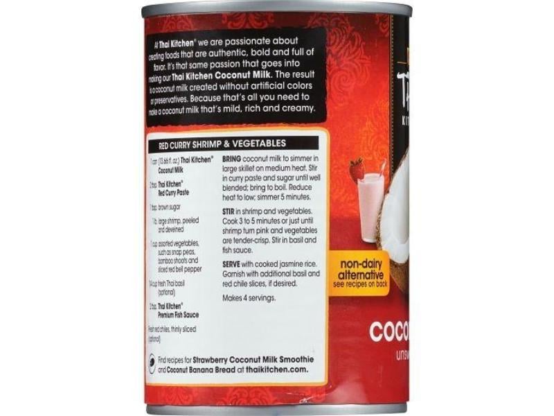 21272 Unsweetened Coconut Milk, 13.66 oz