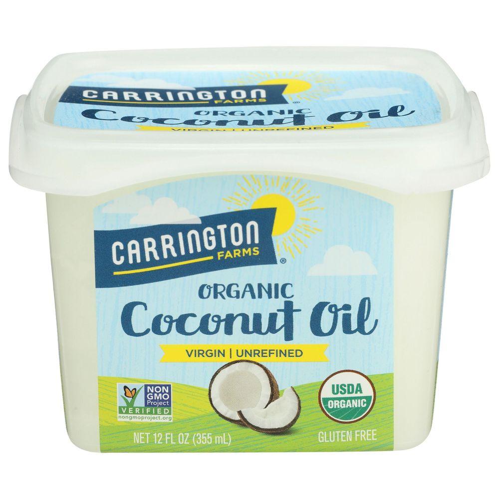 74951 Organic Unrefined Extra Virgin Coconut Oil, 12 oz