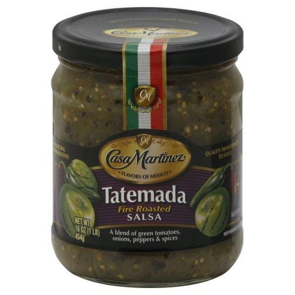 139339 Green Tatemada Fire Roasted Salsa, 16 oz