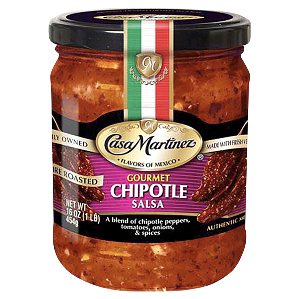139341 16 oz Chipotle Fire Roasted Gourmet Salsa