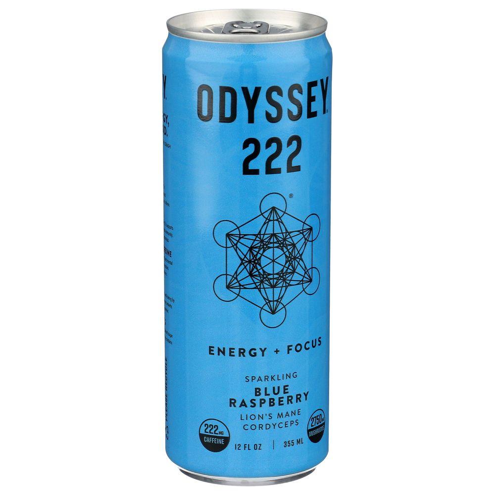 2309133 12 fl oz Blue Raspberry Sparkling Energy Plus Focus Drink