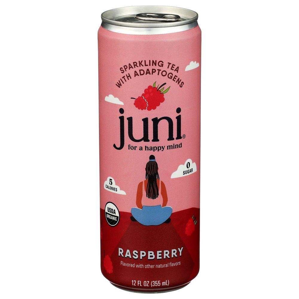 2316087 Organic Adaptogenic Raspberry Sparkling Tea, 12 oz