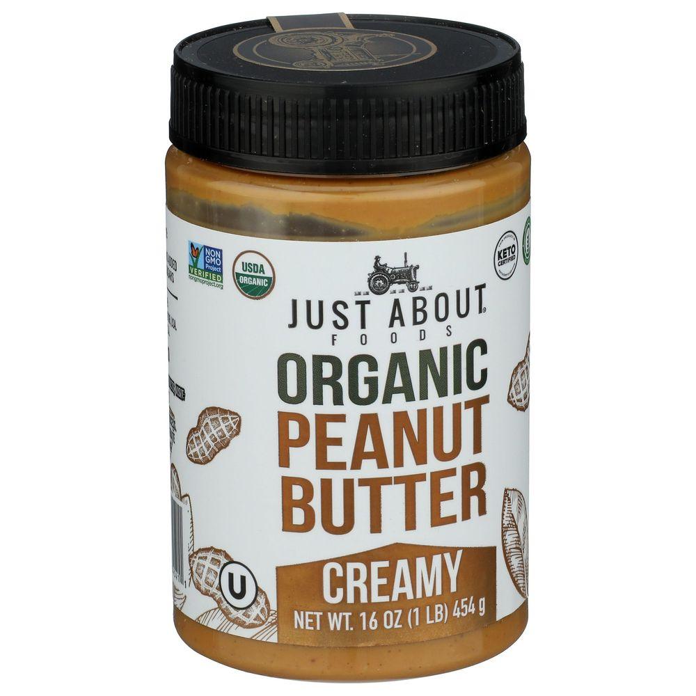 2316406 16 oz Organic Creamy Peanut Butter