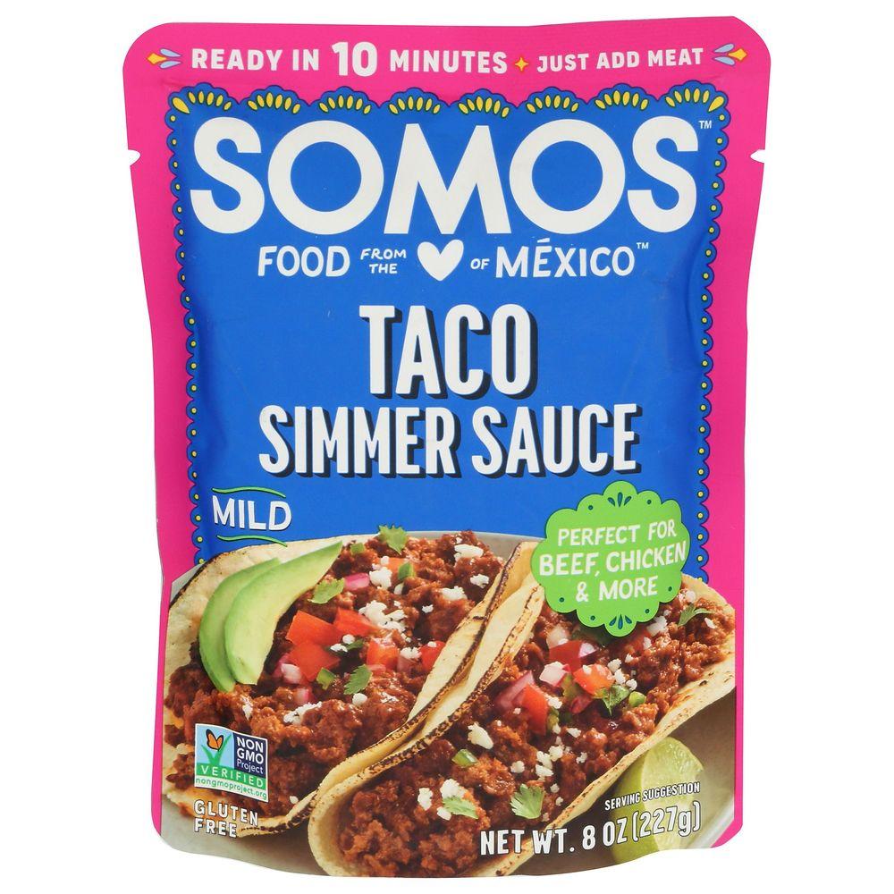 2402866 Taco Mild Simmer Sauce, 8 oz