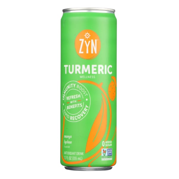 2205661 12 oz Turmeric Wellness Mango Lychee Drink