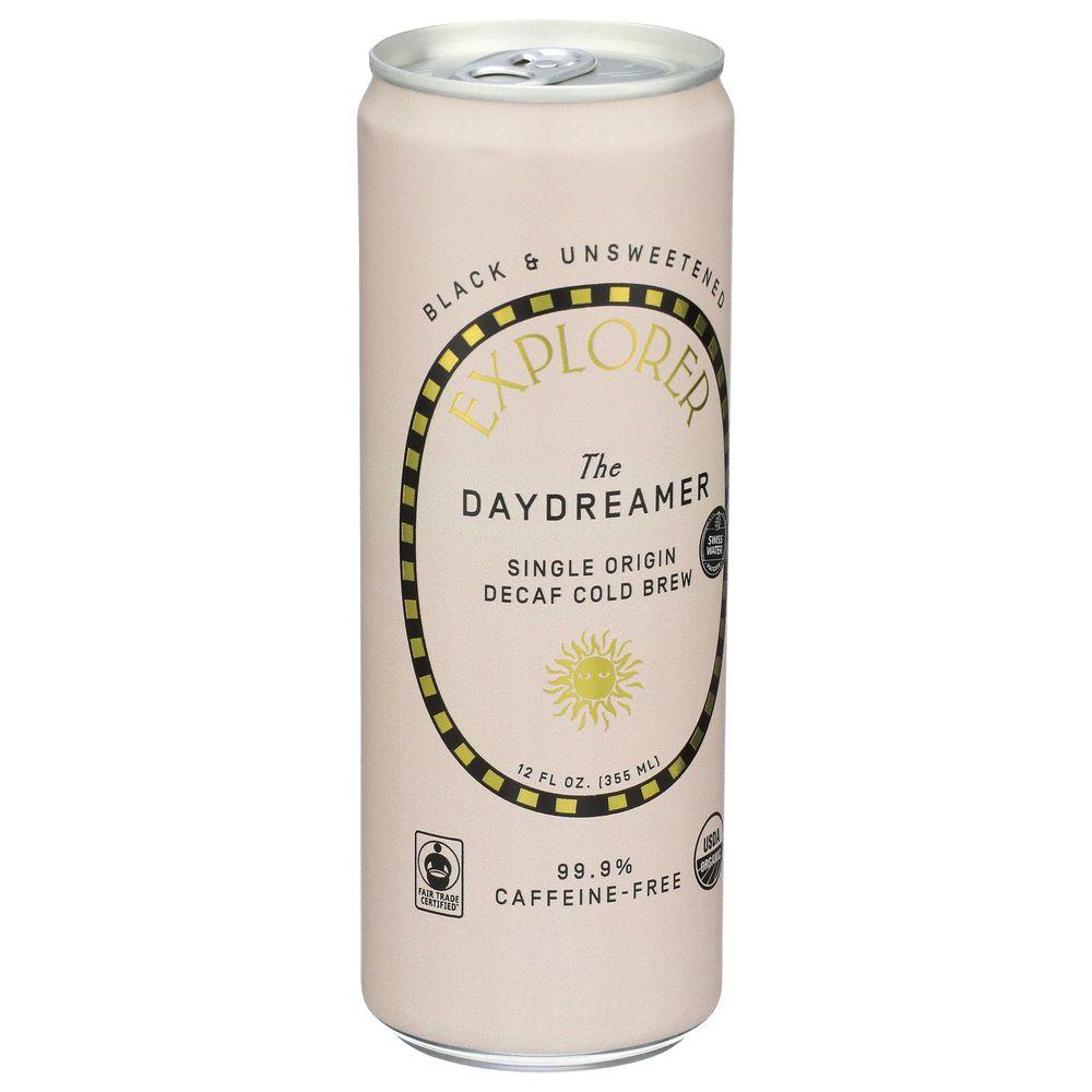 2413701 Daydreamer Unsweetened Decaf Cold Brew Coffee, 12 oz