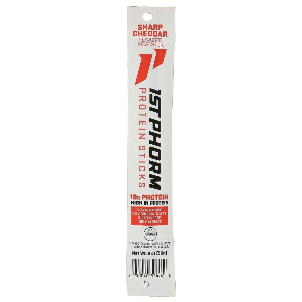 2421873 Sharp Cheddar High Protein Meat Sticks, 2 oz