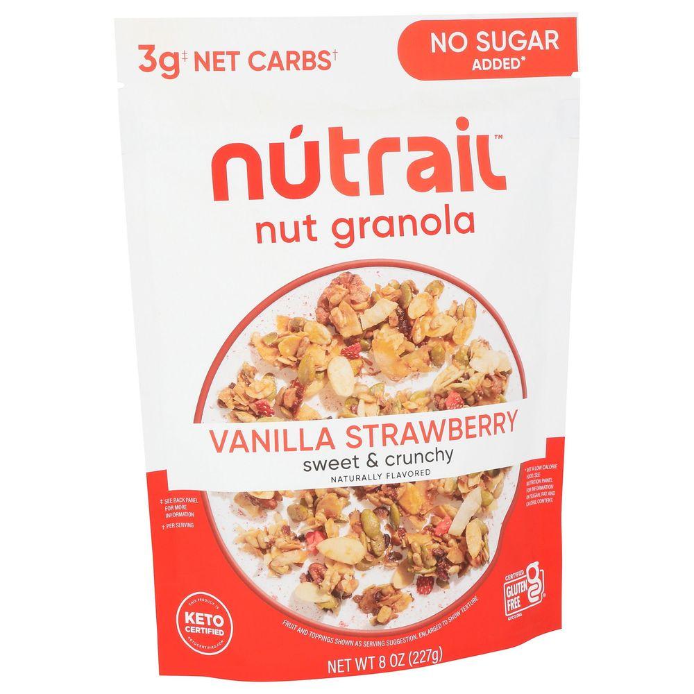 2208810 Keto Vanilla Strawberry Nut Granola, 8 oz