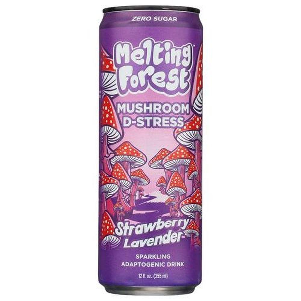 2401950 12 fl oz Strawberry Lavender Mushroom D Stress Drink