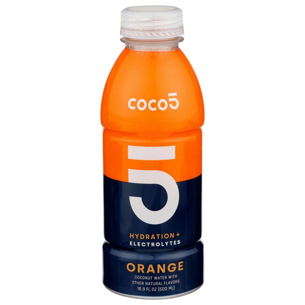275722 16.9 fl oz Orange Coconut Water with Hydration & Electrolytes