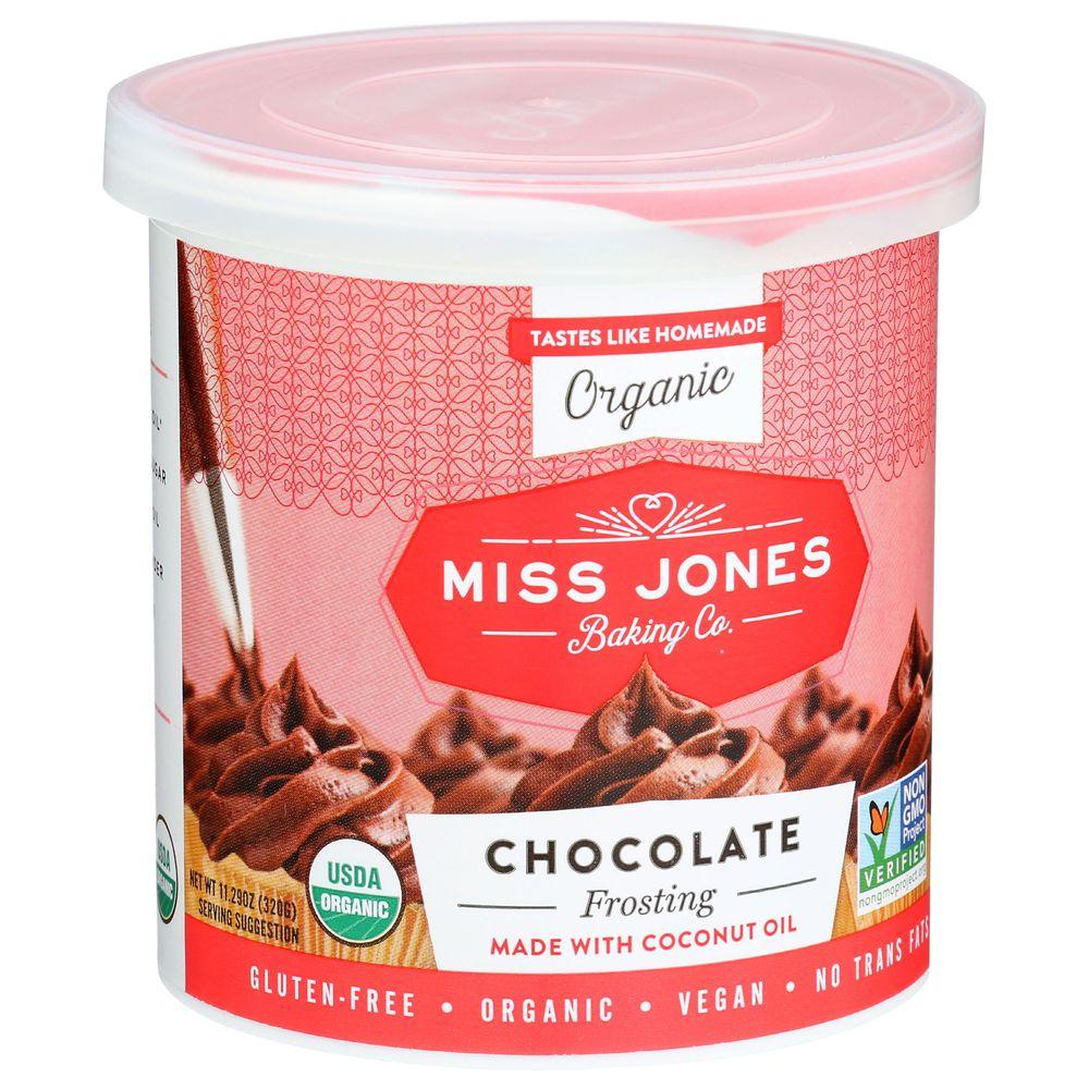 267440 Organic Chocolate Frosting, 11.29 oz