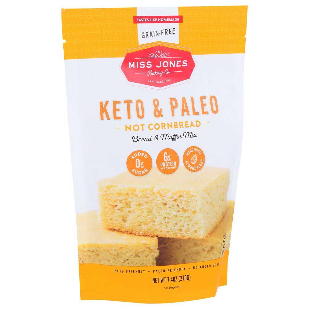 344384 Gluten Free Keto Cornbread Mix, 7.4 oz