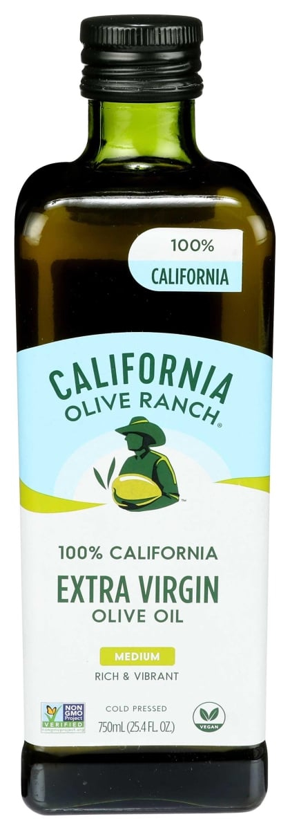 354055 Cold Pressed 100 Percent Extra Virgin Olive Oil, 25.4 oz