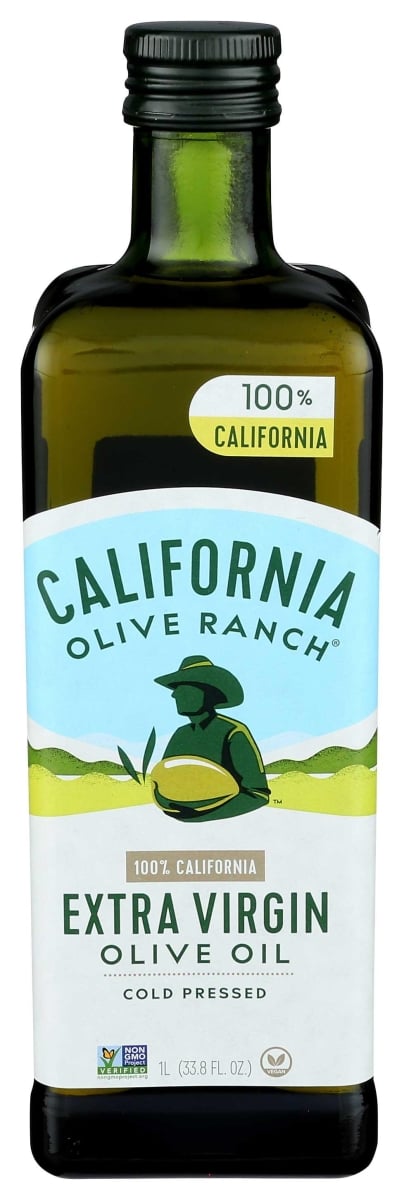 354056 Cold Pressed 100 Percent Extra Virgin Olive Oil, 33.8 oz