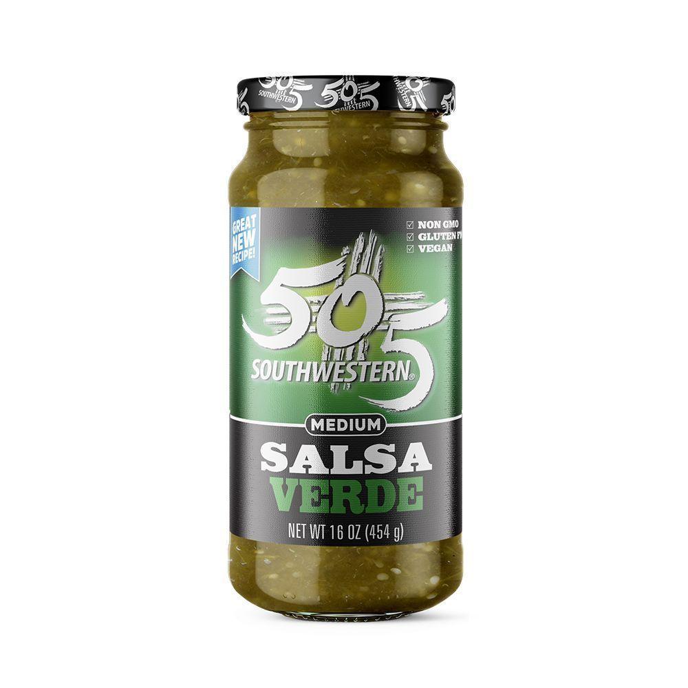 2208555 16 oz Hatch Valley Green Chile Medium Salsa Verde