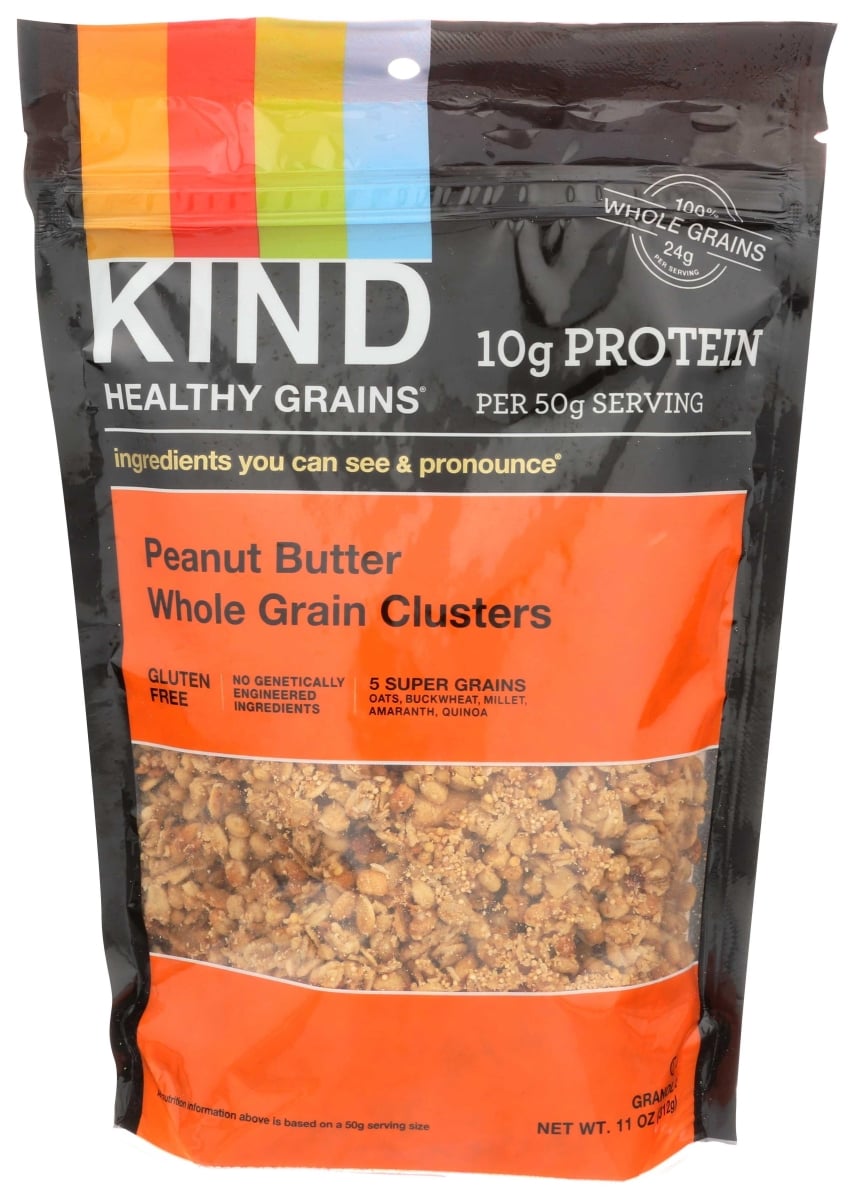 52070 11 oz Peanut Butter Whole Grain Cluster
