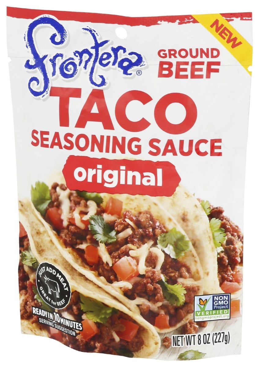 Frontera 383727 Ground Beef Taco Seasoning Sauce, 8 oz
