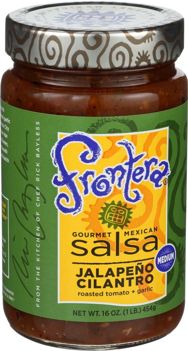 Frontera 86861 Gourmet Mexican Medium Jalapeno Cilantro Salsa, 16 oz