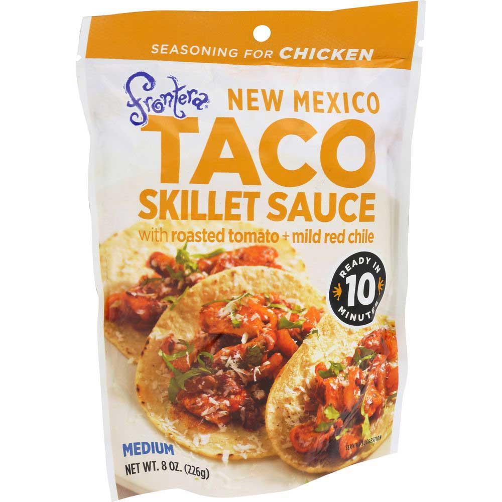 Frontera 601667   Mexico Taco Skillet Sauce, 8 oz