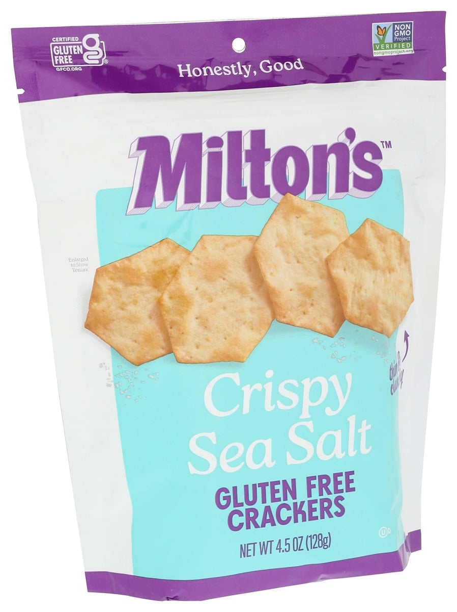 Miltons 141290 4.5 oz Crispy Sea Salt Cracker