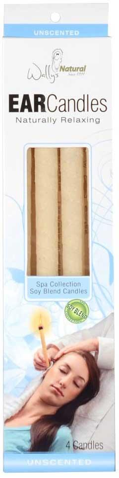223509 Plain Soy Blend Paraffin Ear Candle