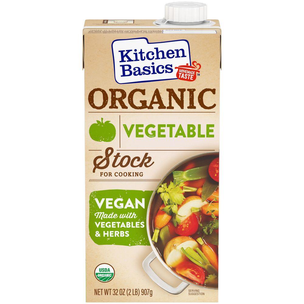275821 Organic Vegetable Stock, 32 oz
