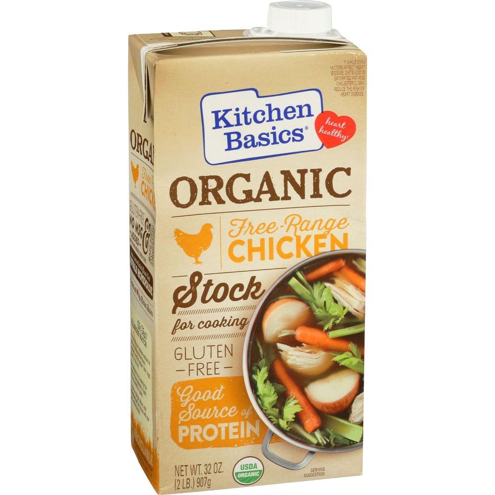 275823 Organic Free Range Chicken Stock, 32 oz
