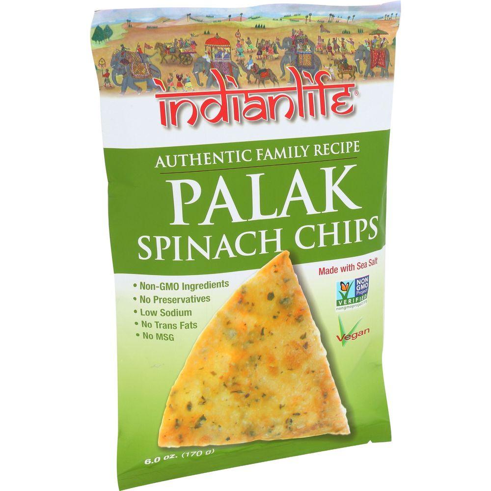 302550 Palak Spinach Chips, 6 oz