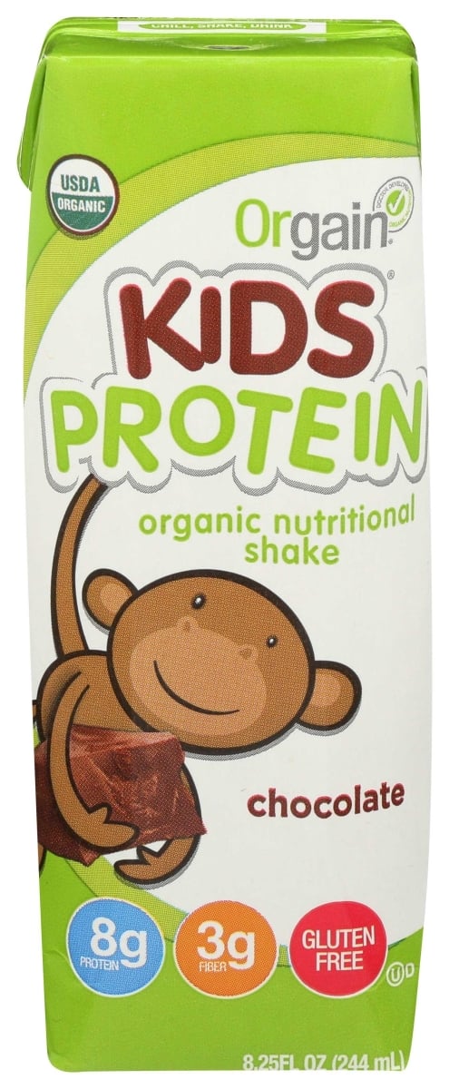 94860 8.25 fl oz Organic Healthy Kids Chocolate Nutritional Shake