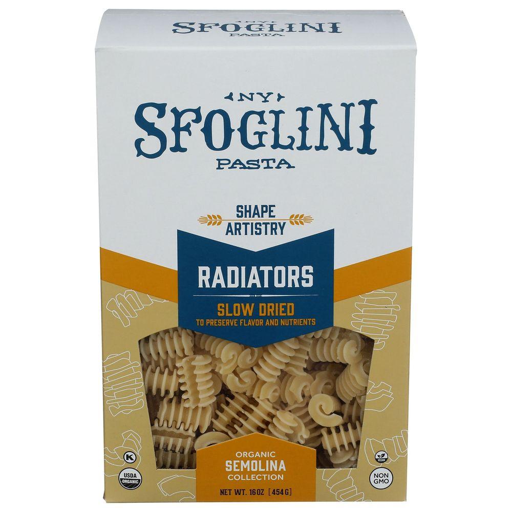 407125 Organic Radiators Semolina Pasta, 16 oz