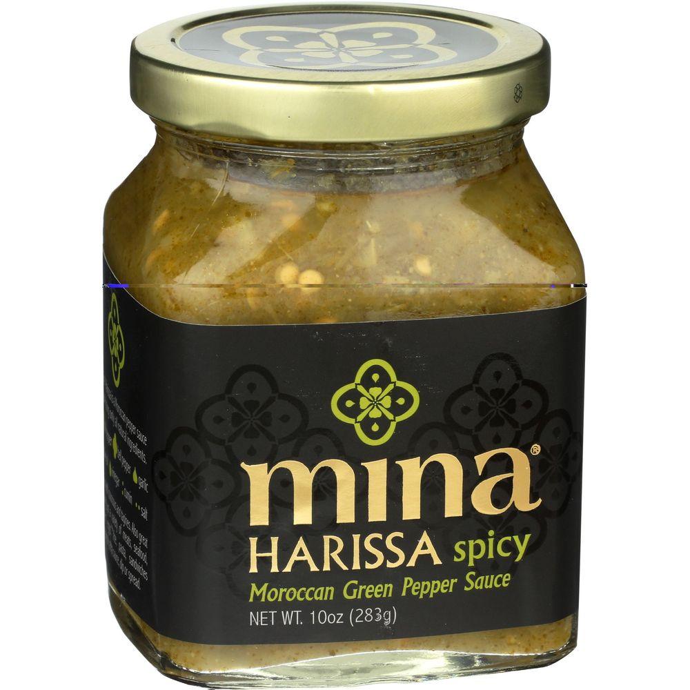 305575 Harissa Spicy Green Pepper Sauce, 10 oz