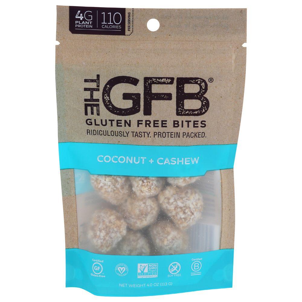 The GFB (6) Gluten Free Coconut & Cashew Protein Bites
