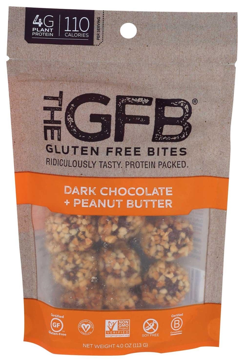 The GFB (6) Gluten Free Dark Chocolate & Peanut Butter Bites