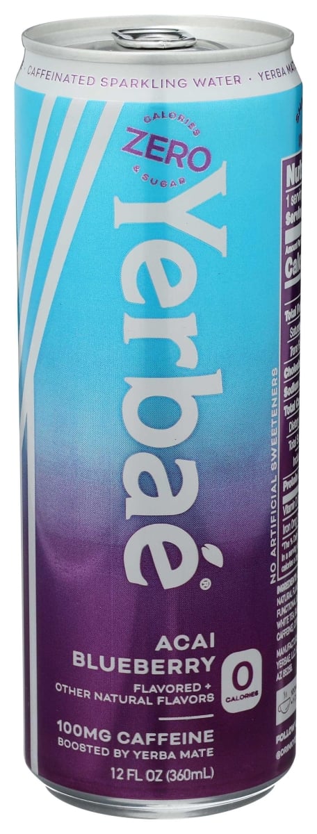 318925 12 fl oz Acai Blueberry Enhanced Sparkling Water