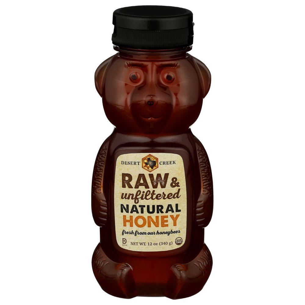 329153 12 fl oz Raw & Unfiltered Natural Honey