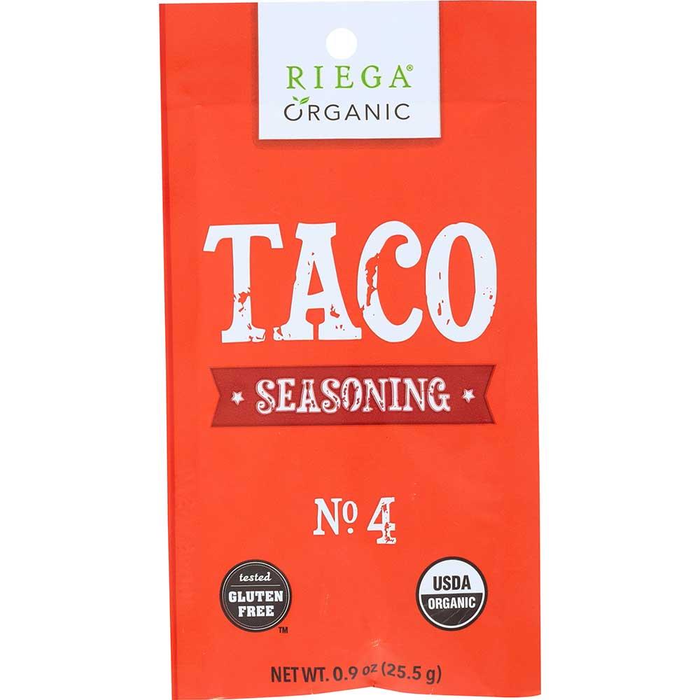 Riega 139727 0.9 oz Organic No 4 Taco Seasoning Mix