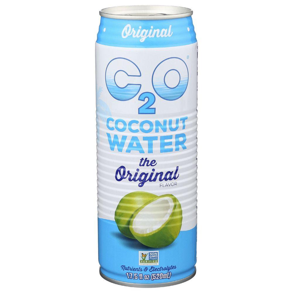 C2O 46895 17.5 fl oz Organic Original Pure Coconut Water