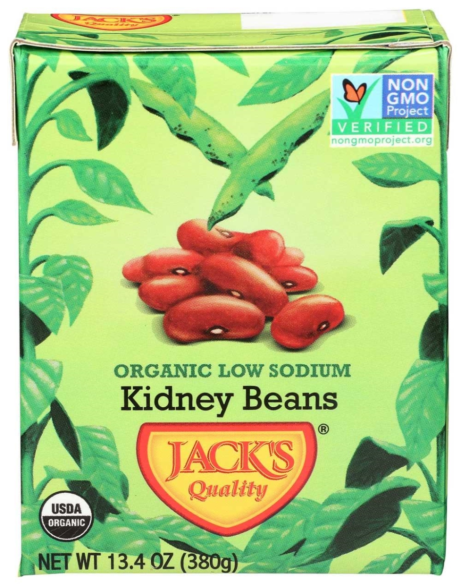 272511 Organic Low Sodium Red Kidney Beans, 13.4 oz