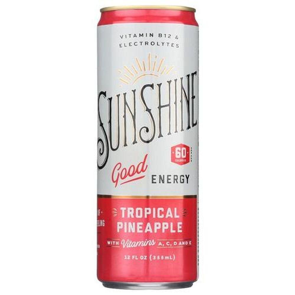 393200 12 fl oz Tropical Pineapple Energy Drink