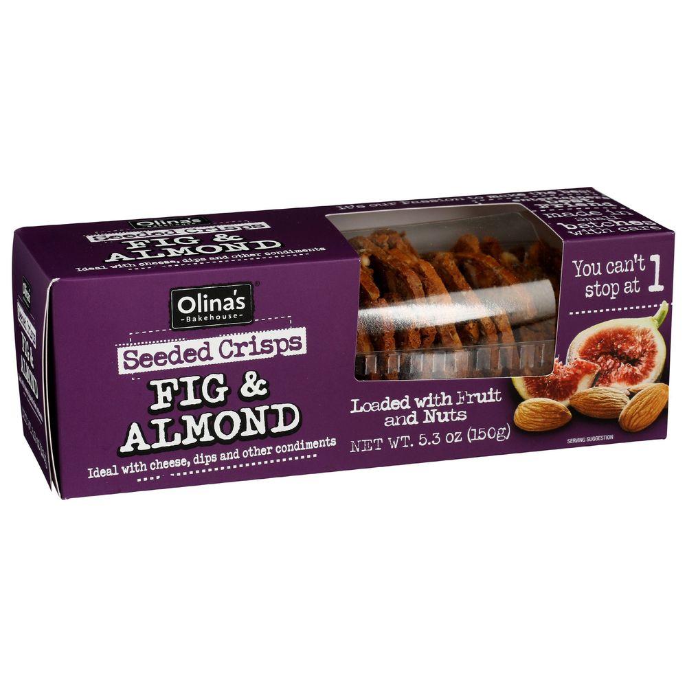 353245 5.3 oz Fig & Almond Seeded Crisps