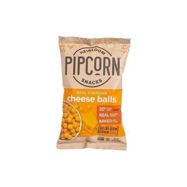 Pipcorn Pip's, Heirloom Snacks Real Cheddar Cheese Balls, 4.5 oz | CVS