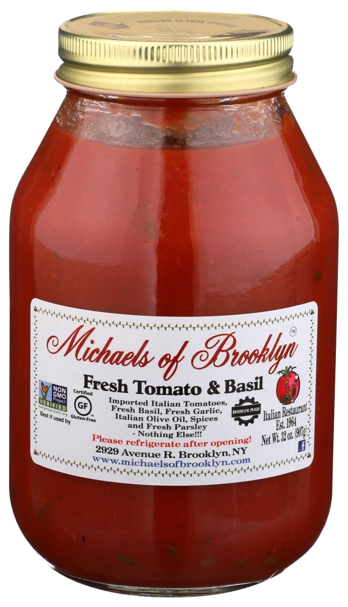102886 Gluten Free Tomato Basil Pasta Sauce, 32 oz
