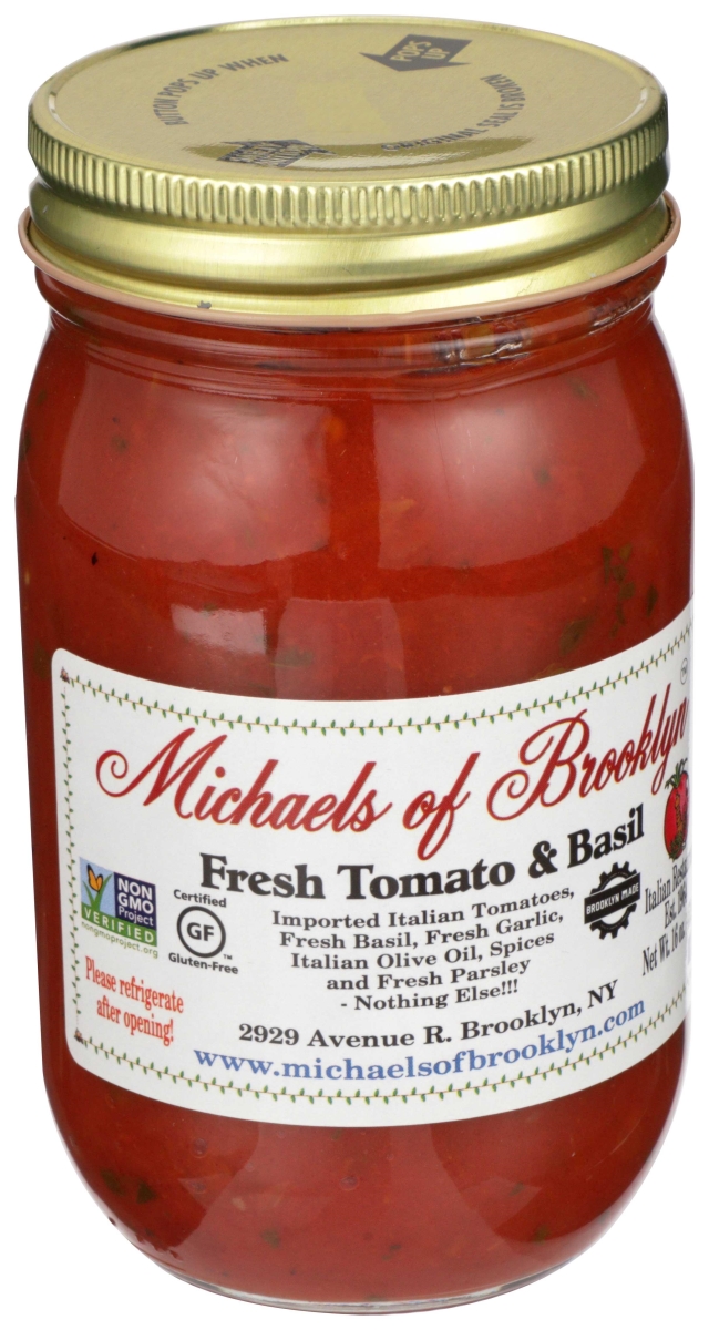 338650 Tomato & Basil Pasta Sauce, 16 oz